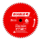 Diablo, D0760A  7-1/4" x 60-Teeth Ultra Finish Carbide Saw Blade for Wood