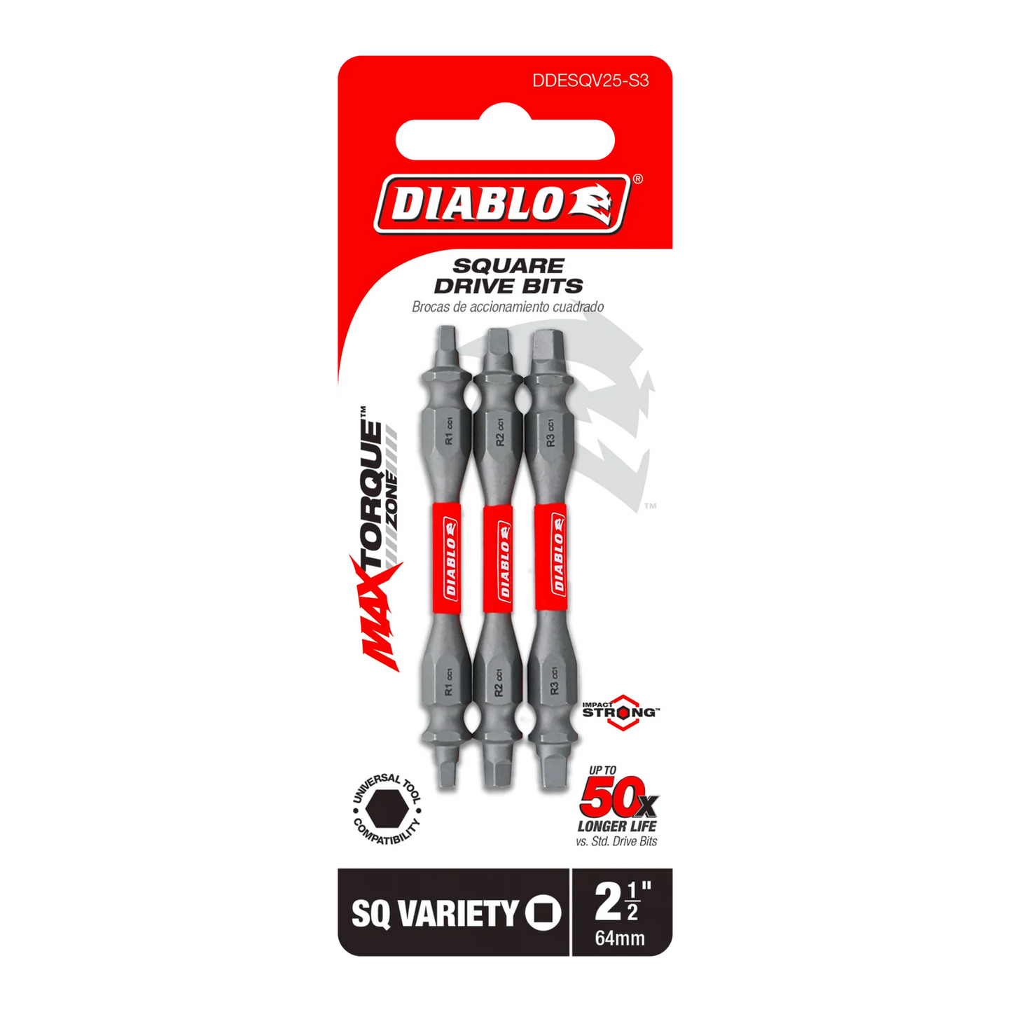 Diablo, Square Drive Bits