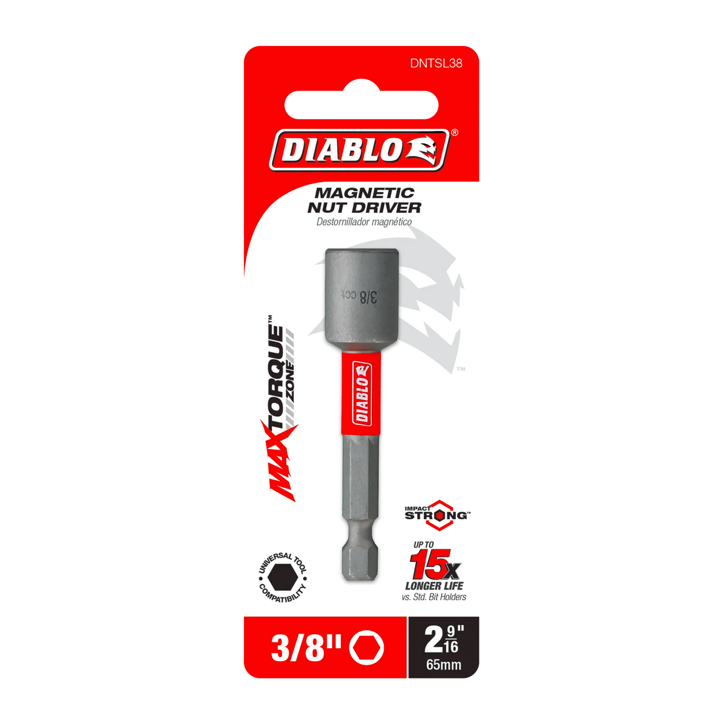 Diablo, Magnetic Nut Setters 2-9/16" in Length