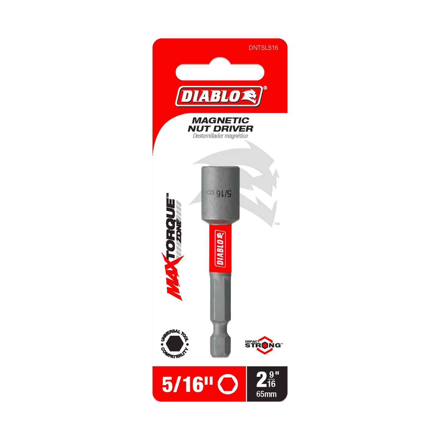 Diablo, Magnetic Nut Setters 2-9/16" in Length