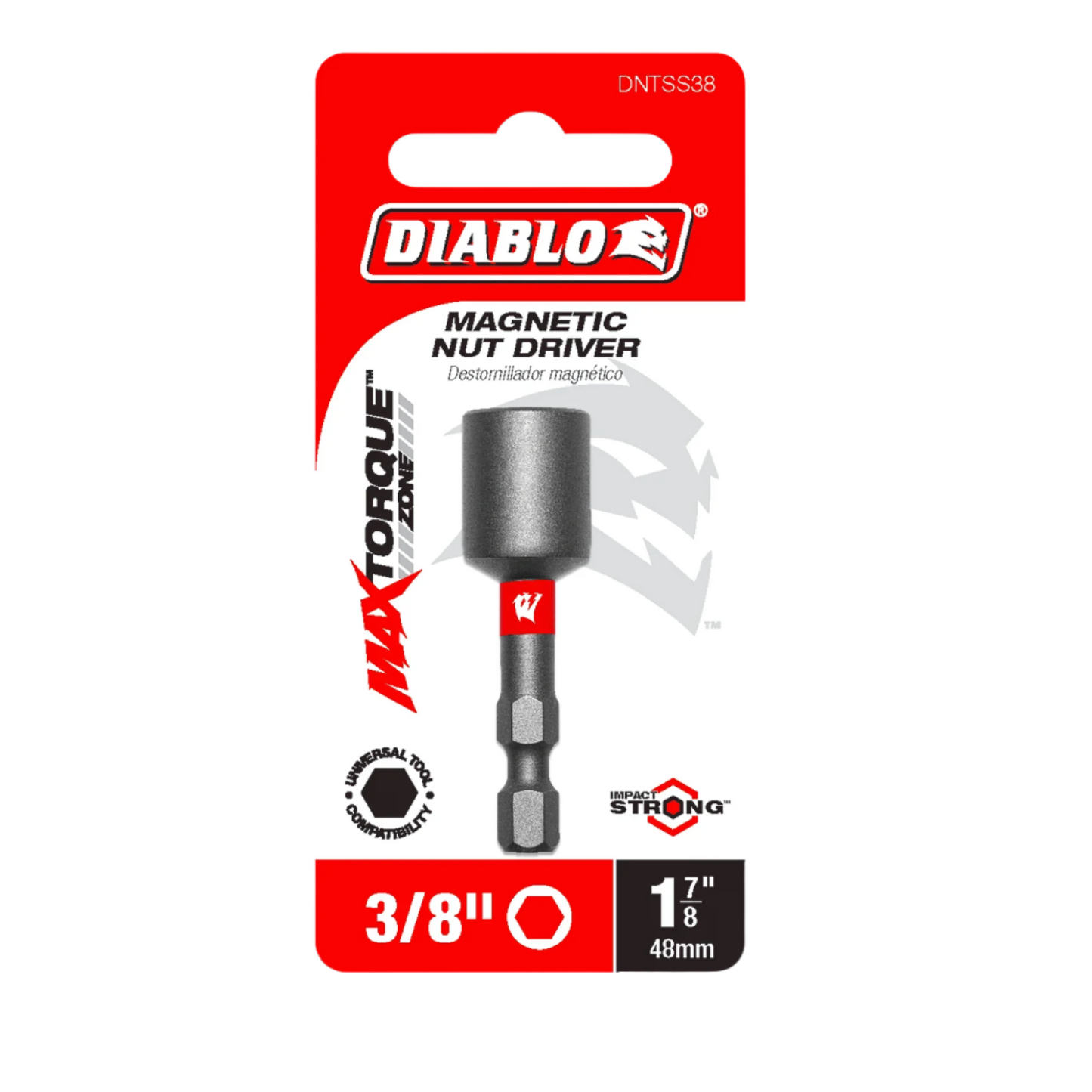 Diablo, Setters d'écrous magnétiques 1-7/8" de longueur