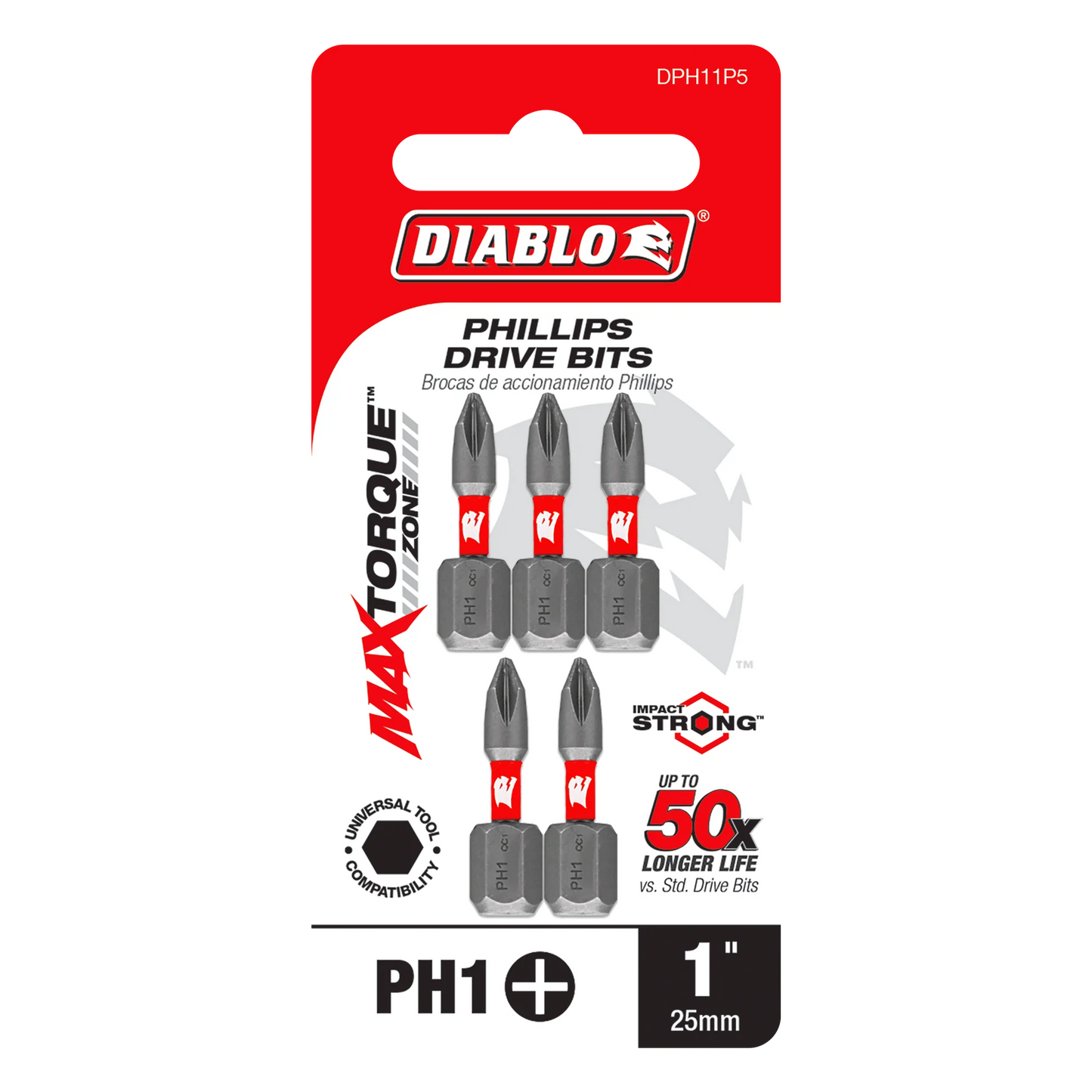 Diablo, Phillips Drive Bits