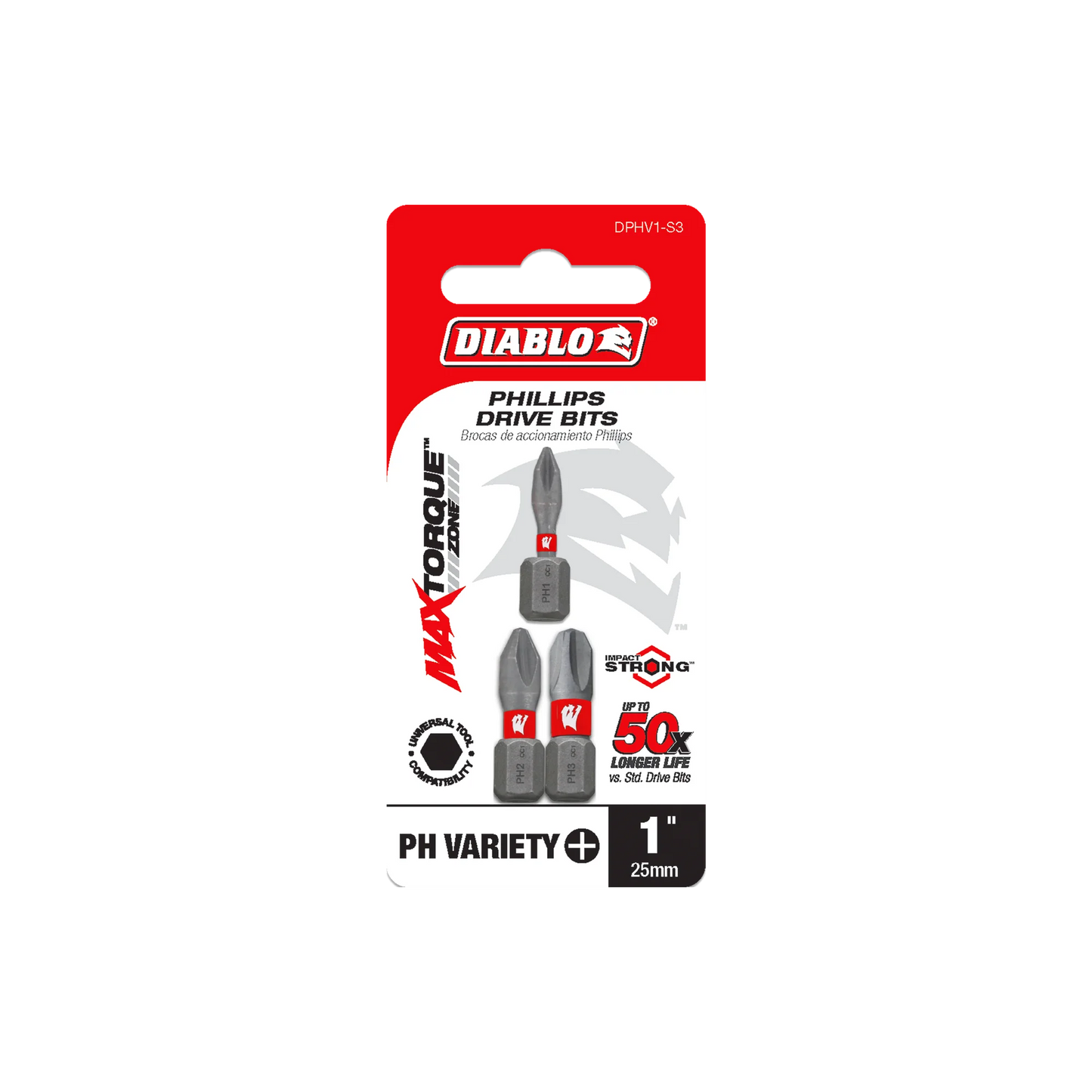 Diablo, Phillips Drive Bits