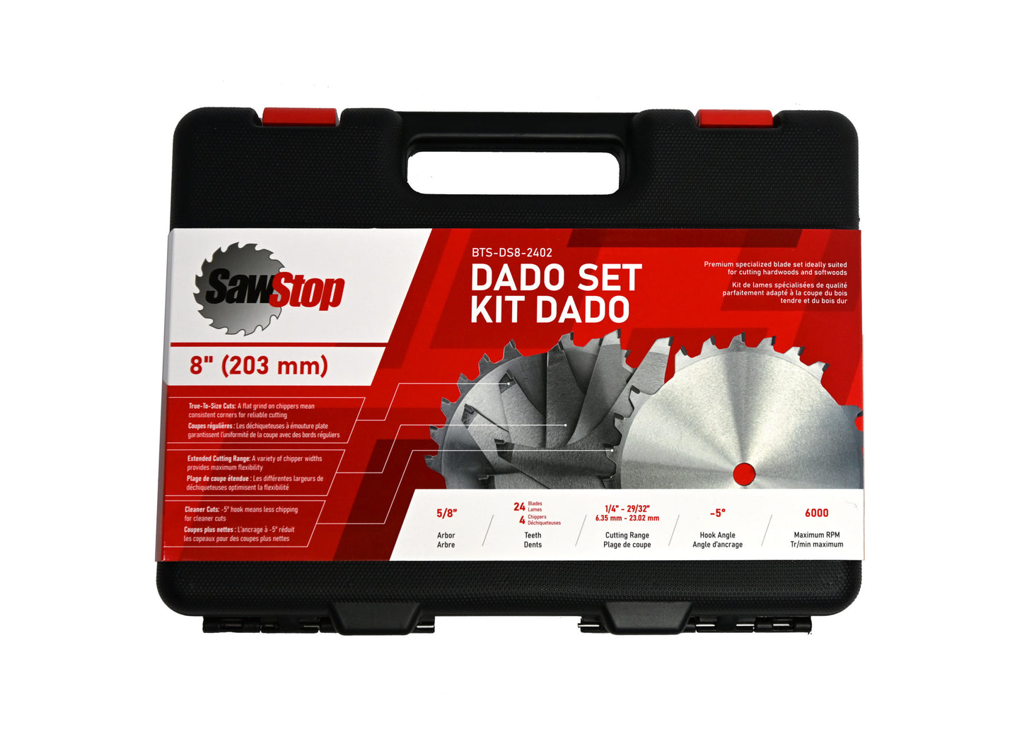 SawStop, 8″ Premium Dado Set