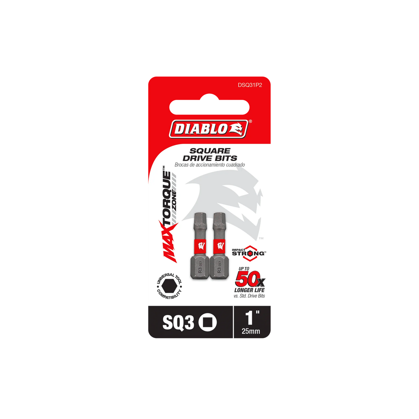 Diablo, Square Drive Bits