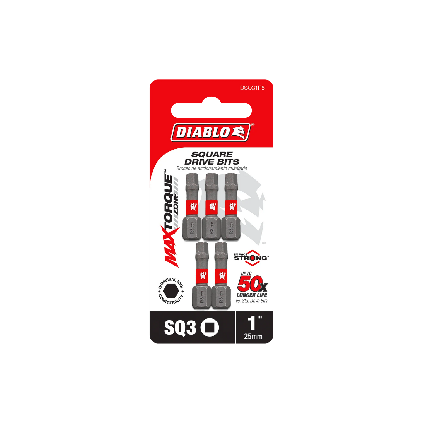 Diablo, Square Drive Bits