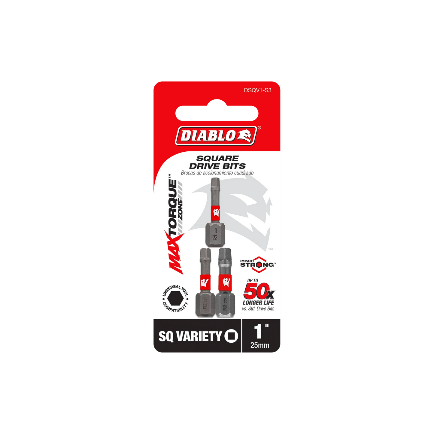 Diablo, Square Drive Bits