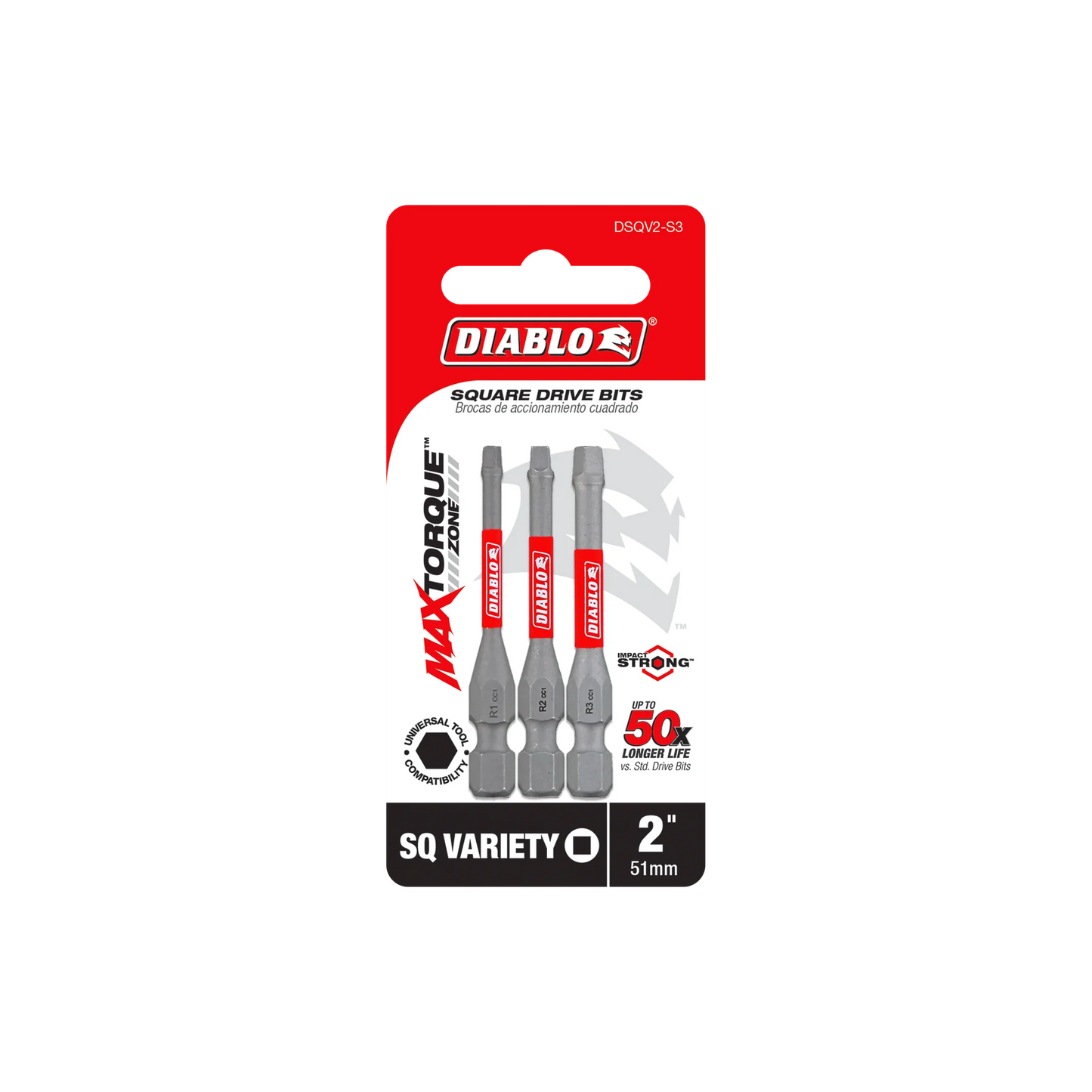 Diablo, Square Drive Bits