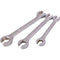 Gray Tools, FLM3S Metric Chrome Flare Nut 3-pc Wrench Set