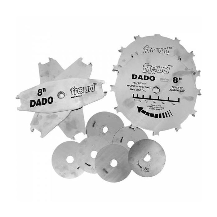 Freud, SD208 8'' Pro Dado Blade Set 5/8'' Arbor