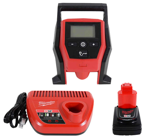 Milwaukee 2475-21XC M12 Compact Inflator Kit