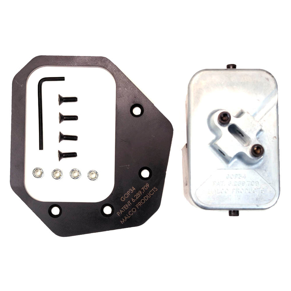 Malco, GOP34UK Ensemble poinçon et matrice 3'' x 4'' 14500