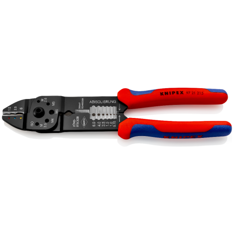 Knipex, 97 21 215 Pince à sertir pour bornes isolées
