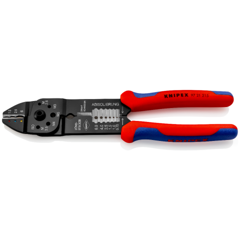 Knipex, 97 21 215 Crimping Pliers For Insulated Terminals