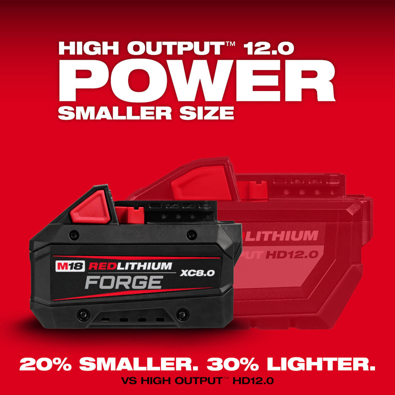 Milwaukee, 48-11-1881 M18 REDLITHIUM FORGE XC8.0 Battery Pack