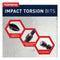 Norske Tools NIBPI708 40-Piece Impact Torsion Bit Set