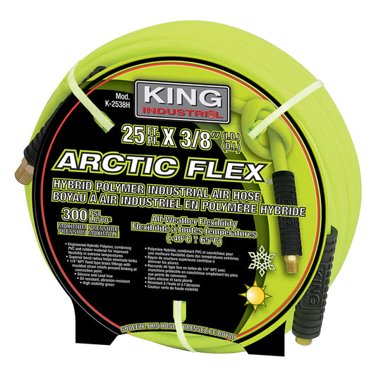 King, K-2538H 3/8" x 25"Hybrid Air Hose