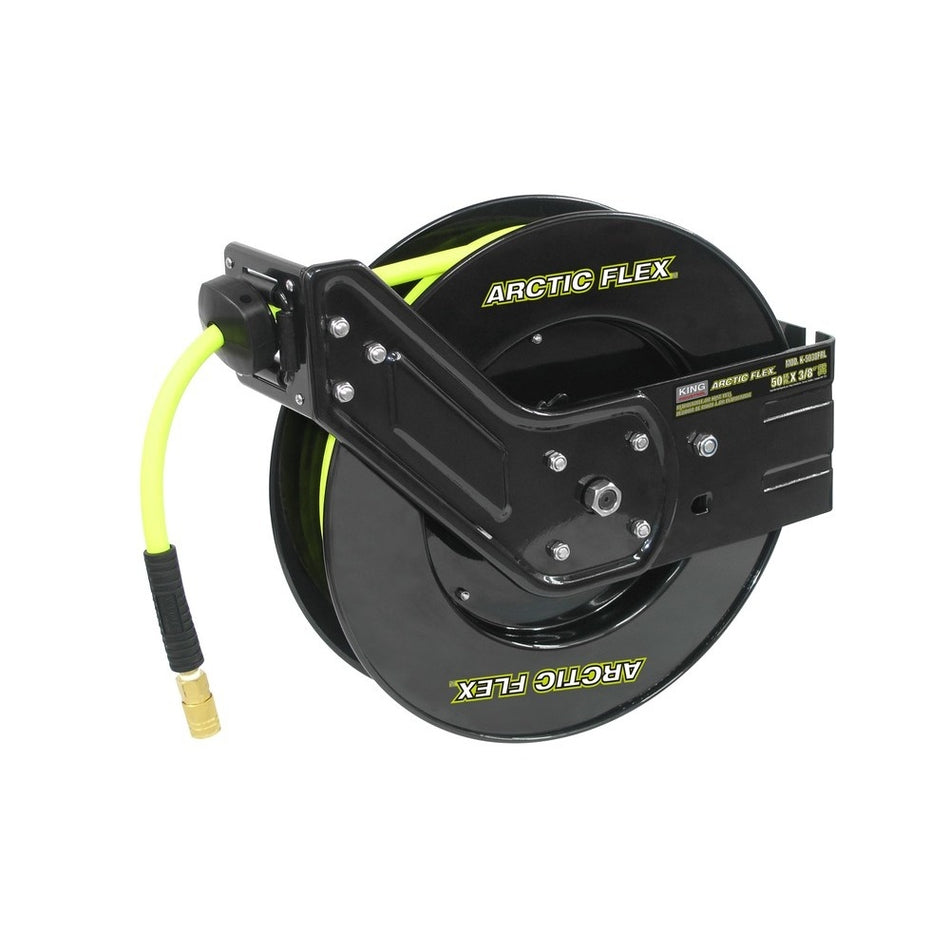 King, K-5038FRL Retractable Air Hose Reel 3/8'' X 50'