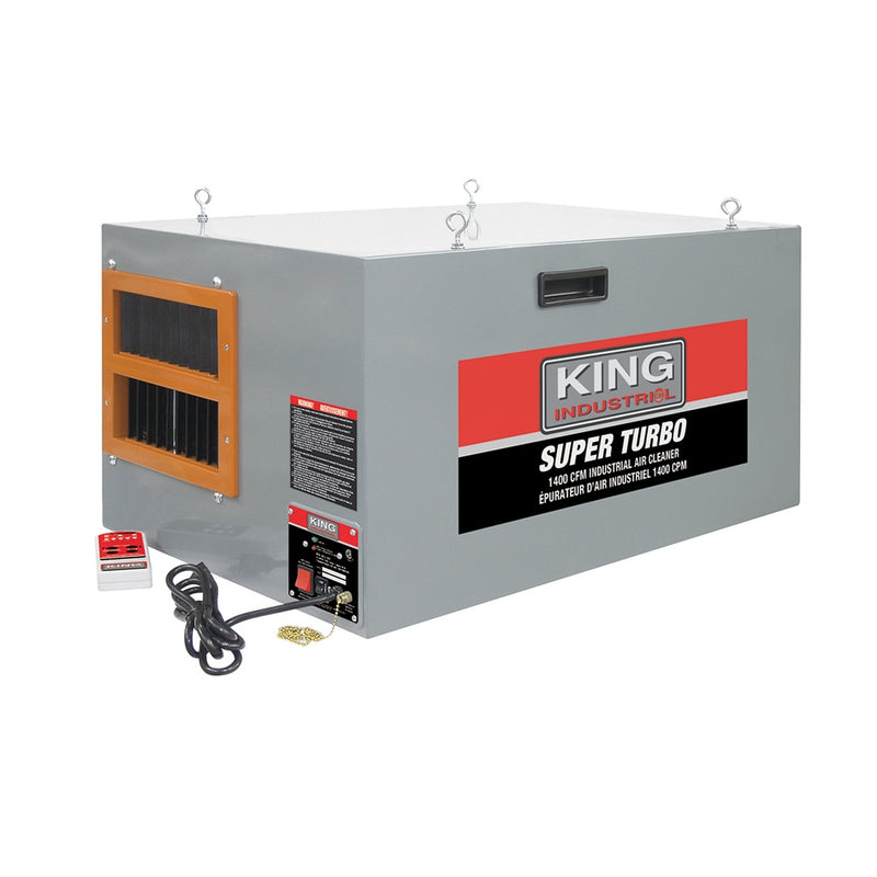 King, KAC-1400 Industrial Air Cleaner with Remote