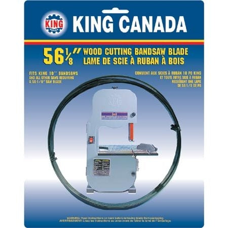King, KBB-10-8 56-1/8" x 3/8" - TPI Bandsaw Blade