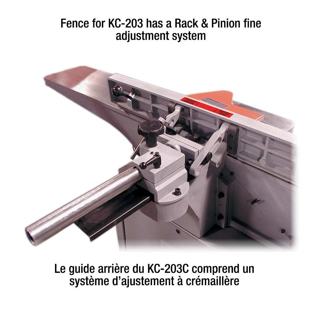 King, KC-203C 8'' Industrial Jointer