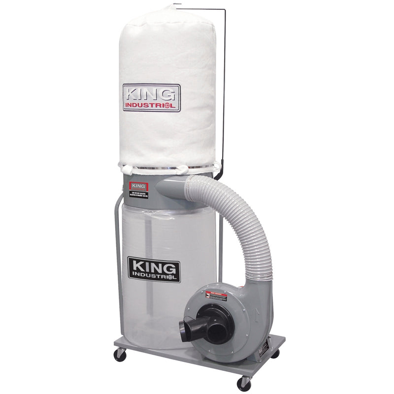 King, KC-3109C 2 HP Dust Collector