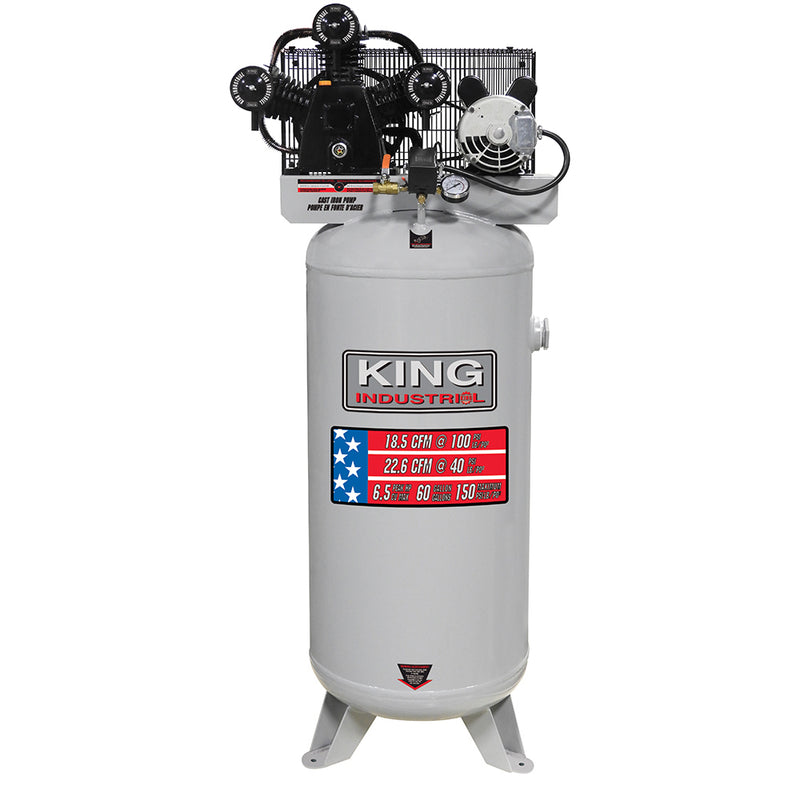 King, KC-5160V2 Compresseur d'air 6,5 HP de pointe 60 gallons 15210