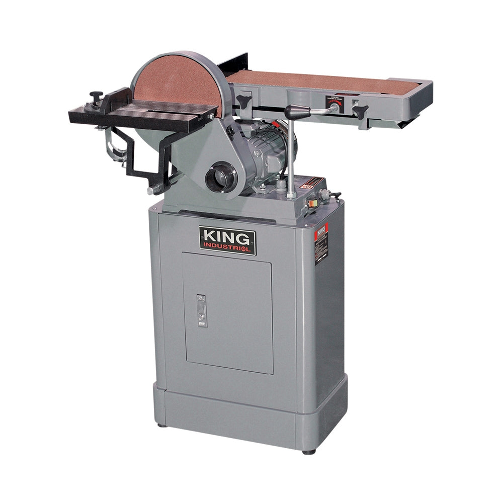 King, KC-760L 6'' x 48'' Belt & 9'' Disc Sander