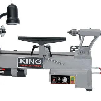 King Canada KWL-1218VS - 12" X 18" Variable Speed Wood Lathe With Forward/Reverse Function