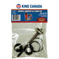 King, KW-169 Driver, Bumper and Oil Ring Kit for 8201NL