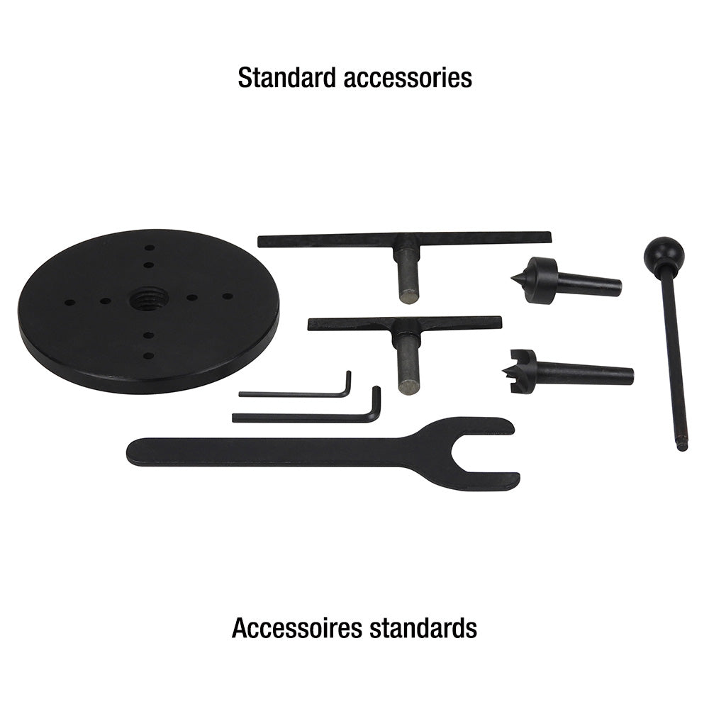 King, KWL-1813VS 8in x 13" Variable Speed Wood Lathe