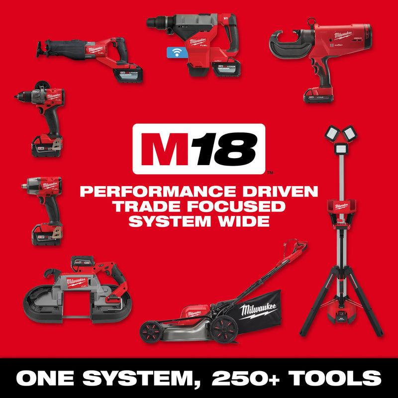 Milwaukee drill best sale m18 battery