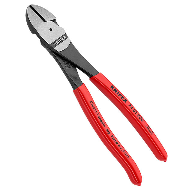 KNIPEX 74 01 200 SBA  8'' High Leverage Side Cutters