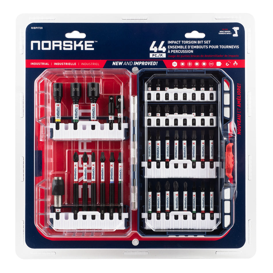 Norske, NIBPI720 44 pc Impact Torsion Bit Set