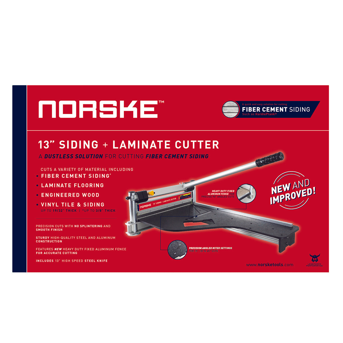 Norske, NMAP003 13″ Siding and Laminate Flooring Cutter