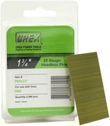 Grex, 23 Gauge Pin Nails