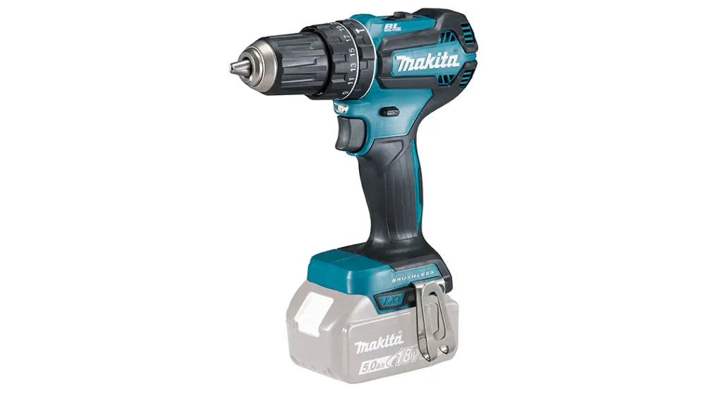 Makita DHP485Z 18V LXT Brushless Cordless 1/2" Variable 2-Speed Hammer Driver-Drill with XPT (Tool Only)