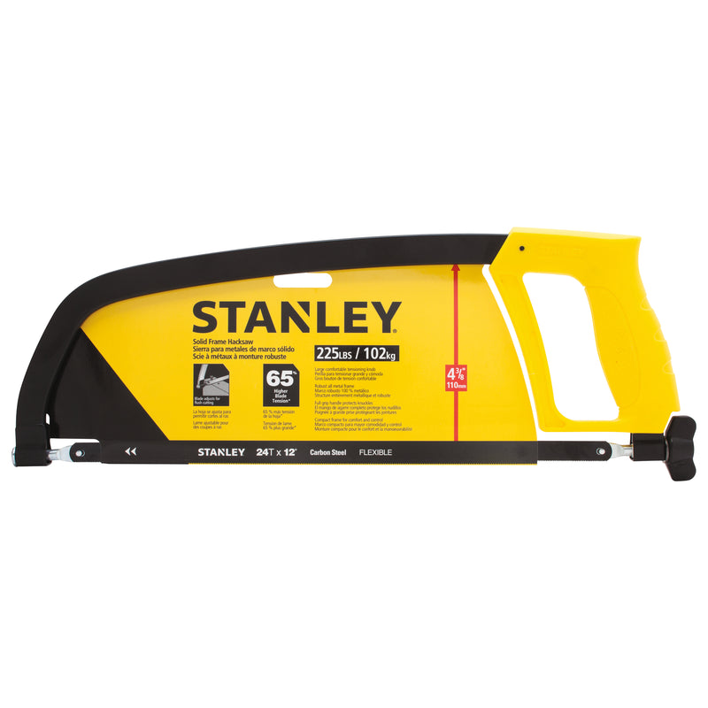 Stanley STHT20138 Scie à métaux à cadre solide de 12 pouces 011281000