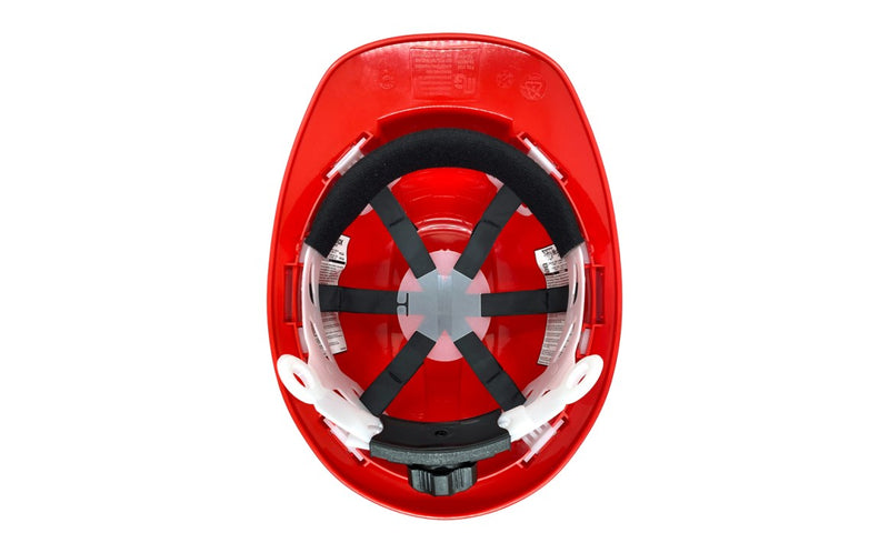 McCordick, SHDHA6RQ Red Safety Helmet