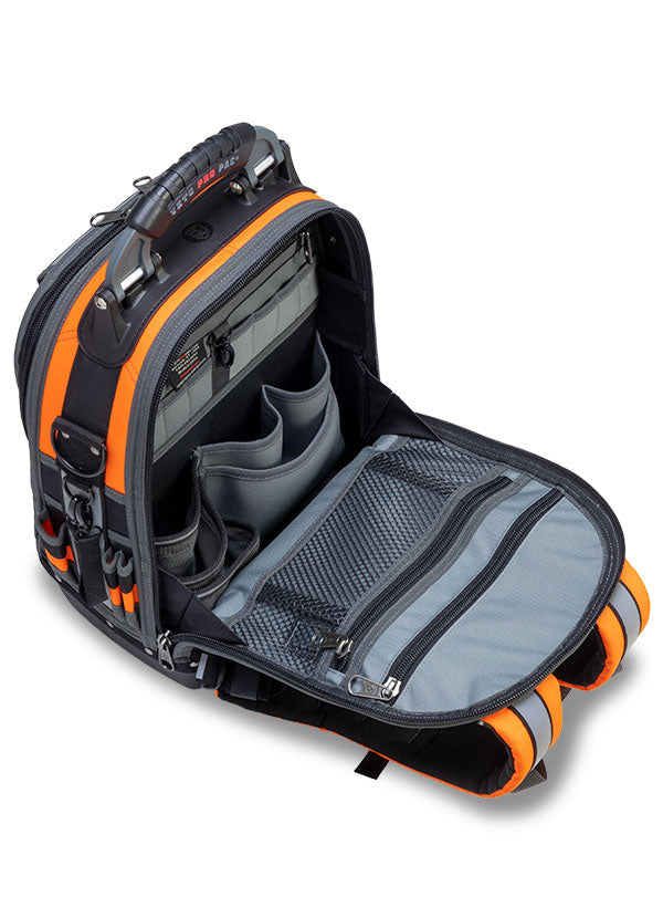 Veto Pro, TECH-PAC Orange Hi-VIZ, Sac à dos Tech Pac Tool Bag 10258