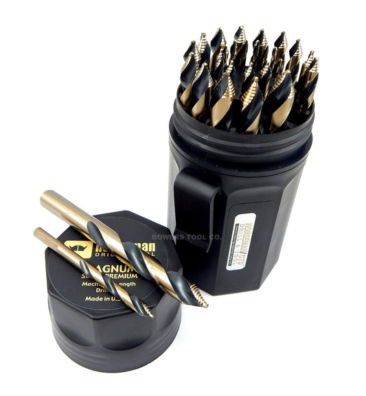 Norseman, AQF-29P 29 Piece Premium Gold & Black Jobber Drill Set