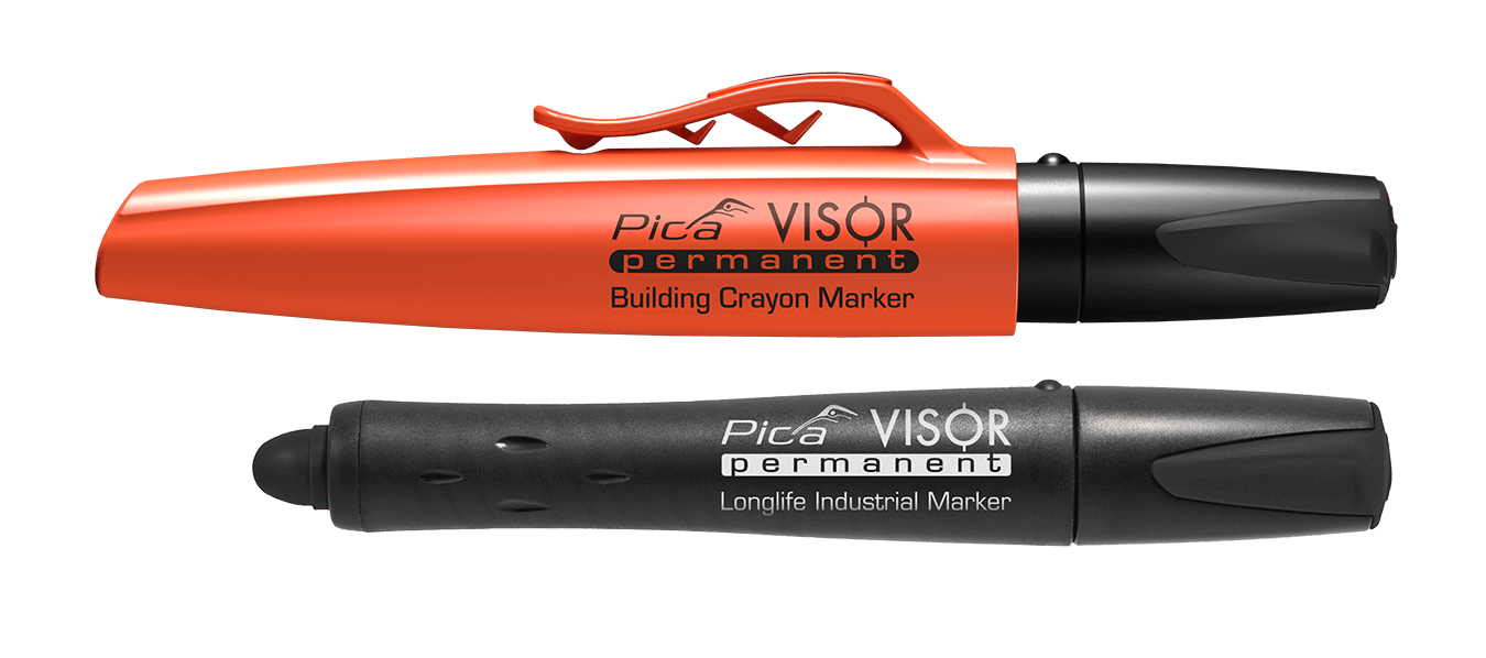 Pica Visor Permanent Building Crayon Marker 990