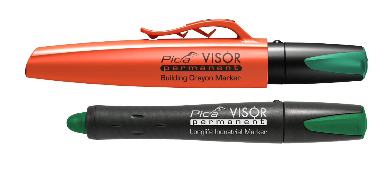 Pica Visor Permanent Building Crayon Marker 990