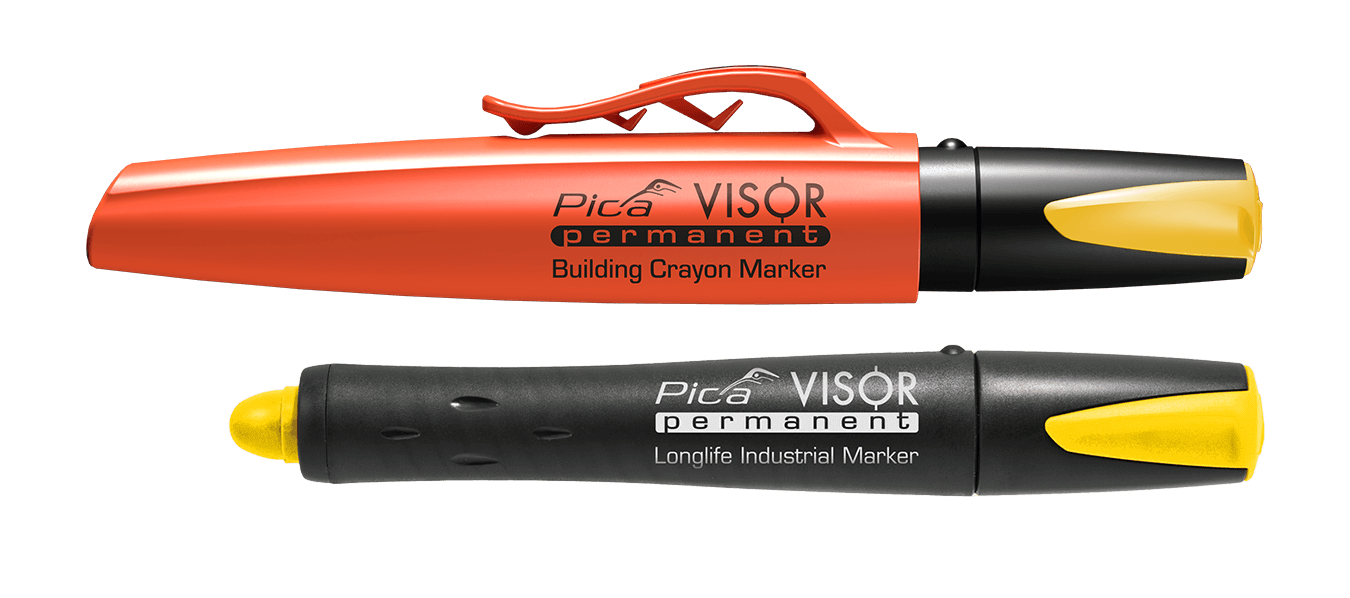 Pica Visor Permanent Building Crayon Marker 990