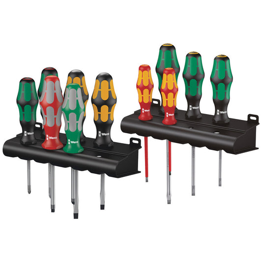 Wera Tools Screwdriver Set with 2 Racks - 11 Piece