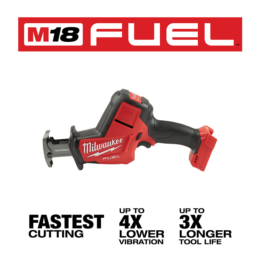 Milwaukee, 2719-20 M18 FUEL 18 Volt Lithium-Ion Brushless Cordless HACKZALL Reciprocating Saw