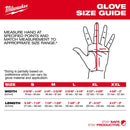 Milwaukee, 48-73-0013 Goatskin Leather Gloves XL