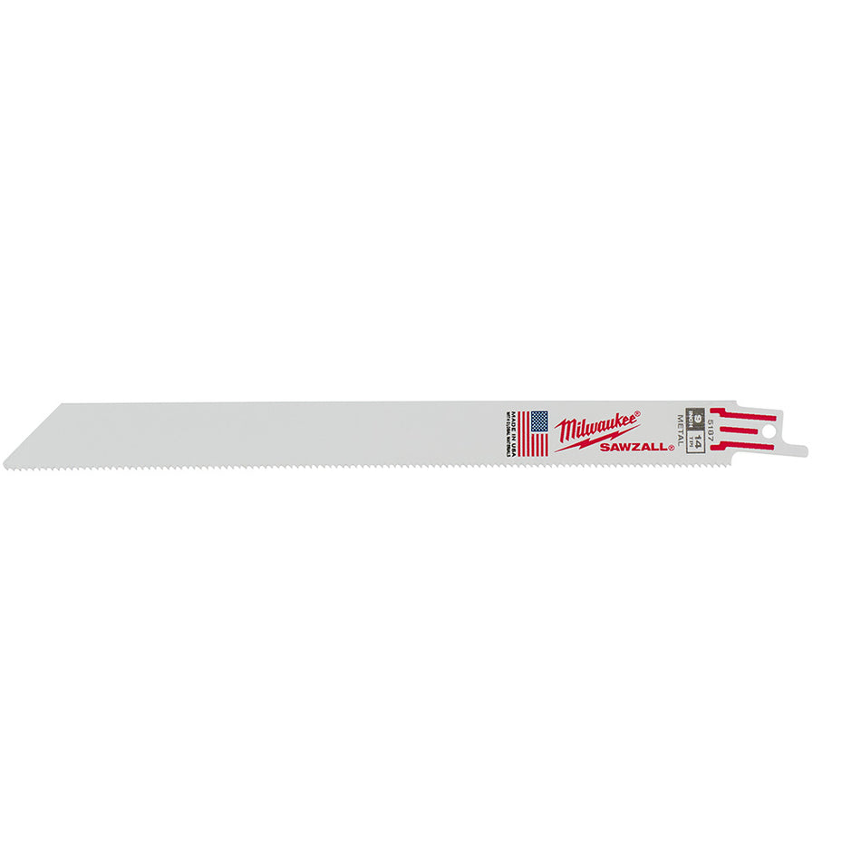 Milwaukee, 48-00-5187 Lames SAWZALL à trait fin, 9 po, 14 TPI (paquet de 5)