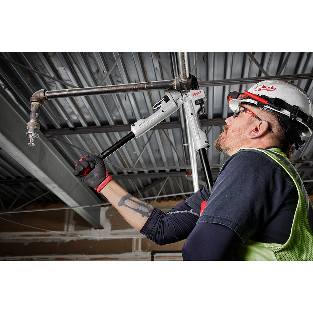 Milwaukee, 48-22-7318 Cheater Adaptable Pipe Wrench - Aluminum