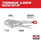 Milwaukee, 48-22-3510 10 in. TORQUE LOCK Straight Jaw Locking Pliers